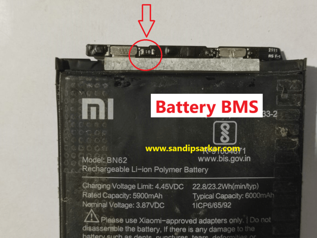 battery bms board fuse